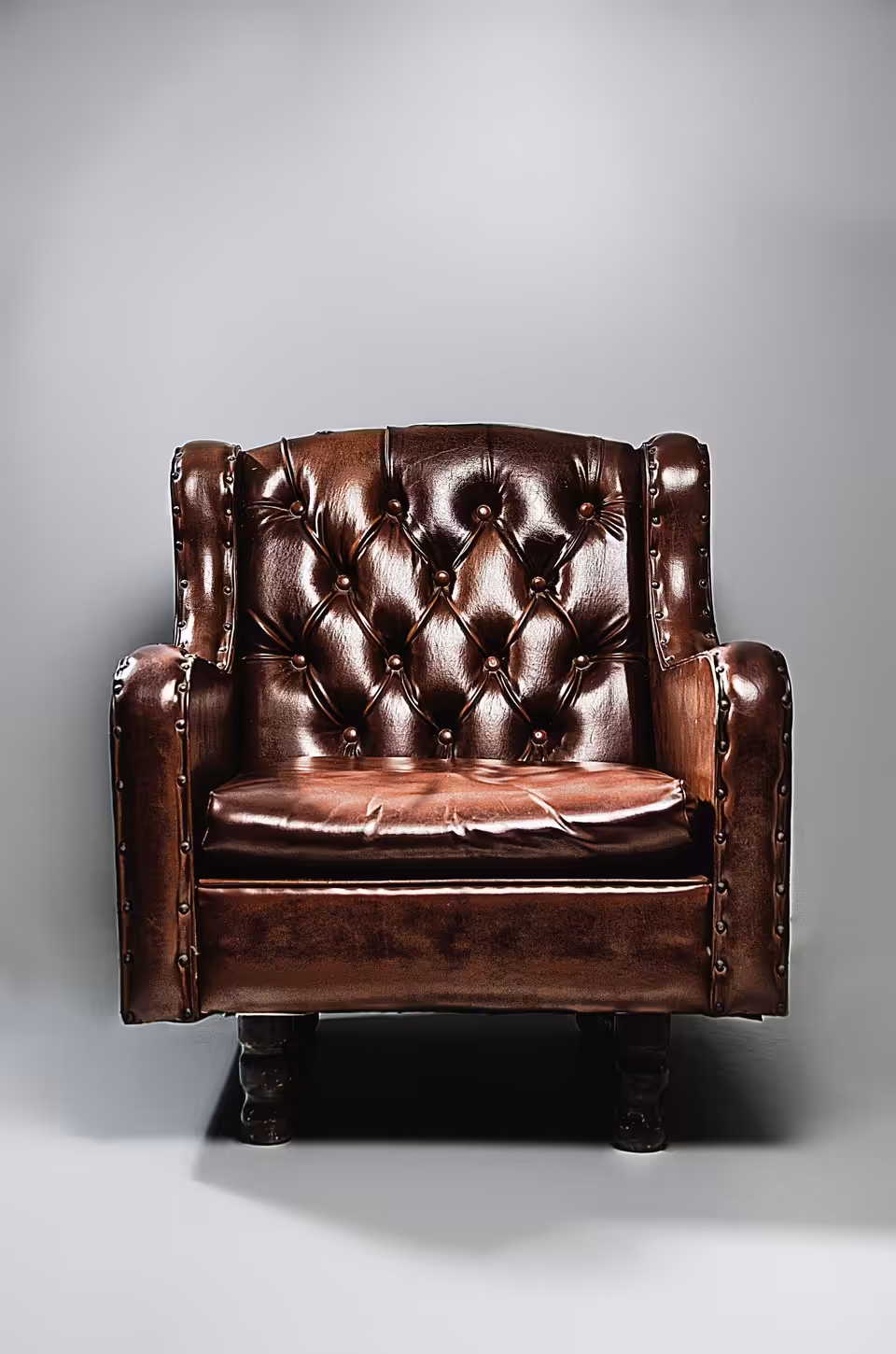 Chesterfield deri berjer — fotoğraf 1/1