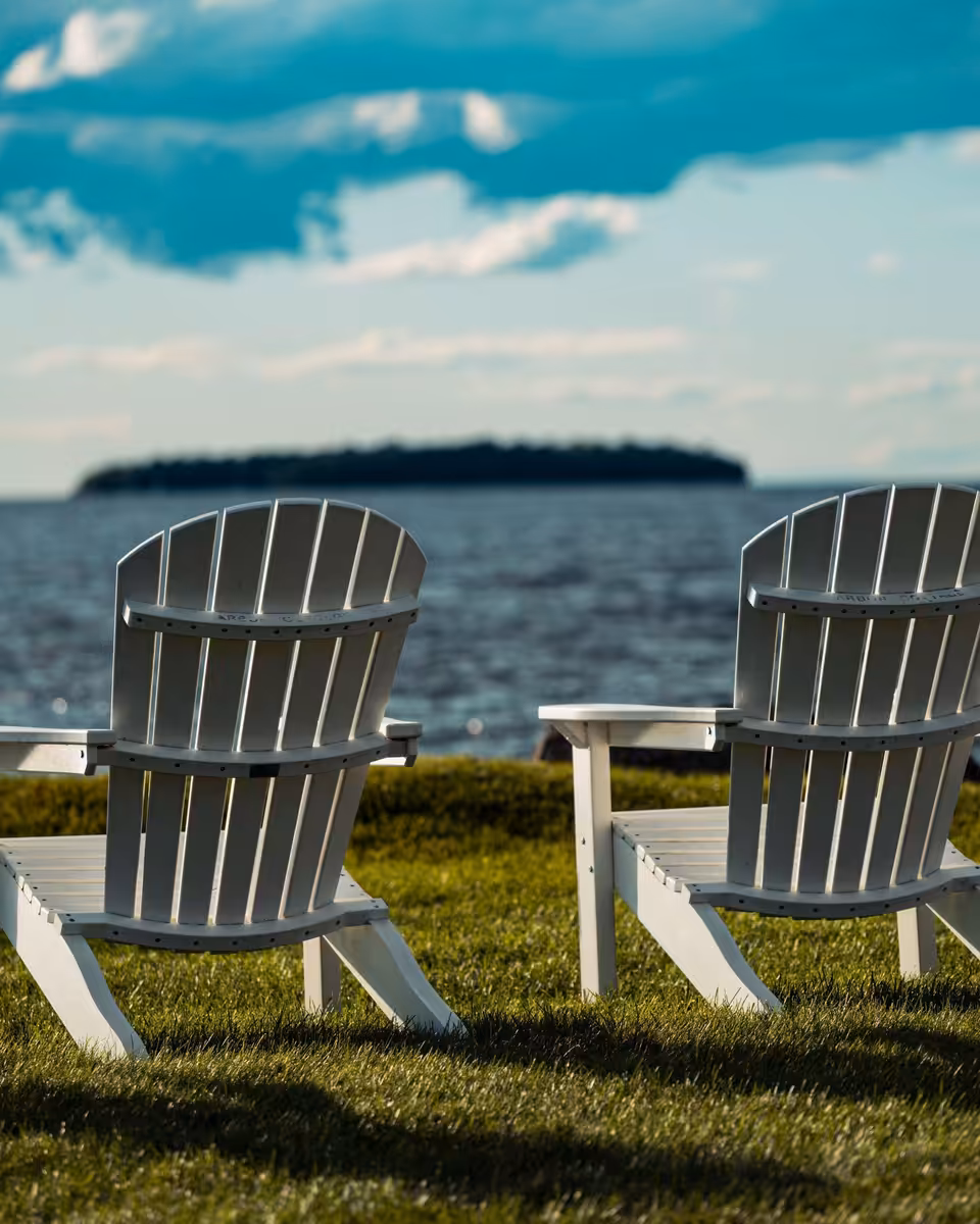 İyi adirondack bahçe koltuğu, 2 adet — fotoğraf 1/1