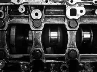 4 silindir dizel motor bloğu (taşlanmış)