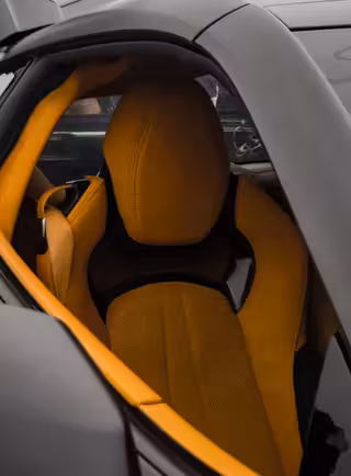 Spor coupe turuncu deri koltuk